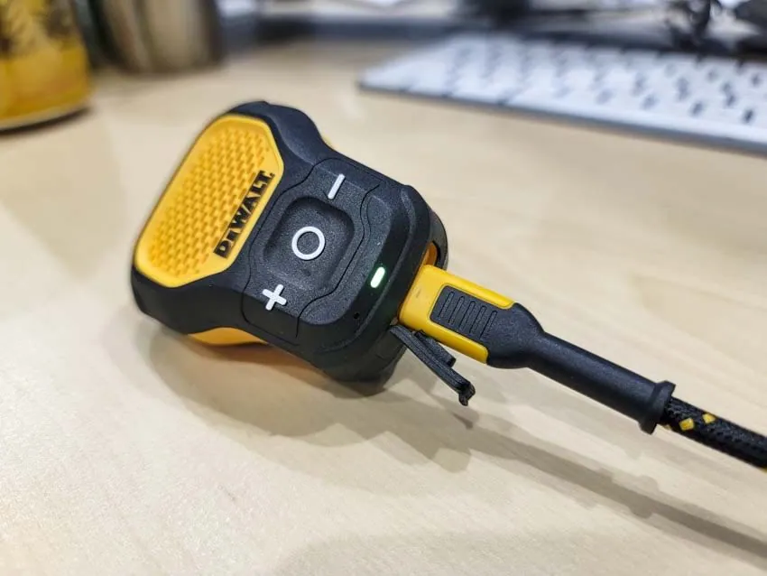 DeWalt Wearable Bluetooth Portable Speaker: Features And Specifications