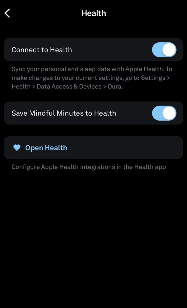 How To Sync Oura Ring With Garmin On iOS Device_Connect Oura App To Apple Health
