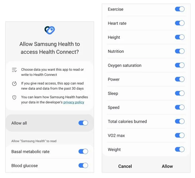 How To Sync Oura Ring With Samsung Health?_Sync Samsung Health To Health Connect