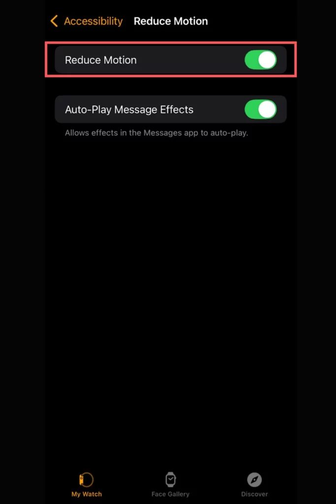 iPhone Watch app reduce motion; Is Your Apple Watch Dying Fast? Here are 4 Reasons & Their Fixes