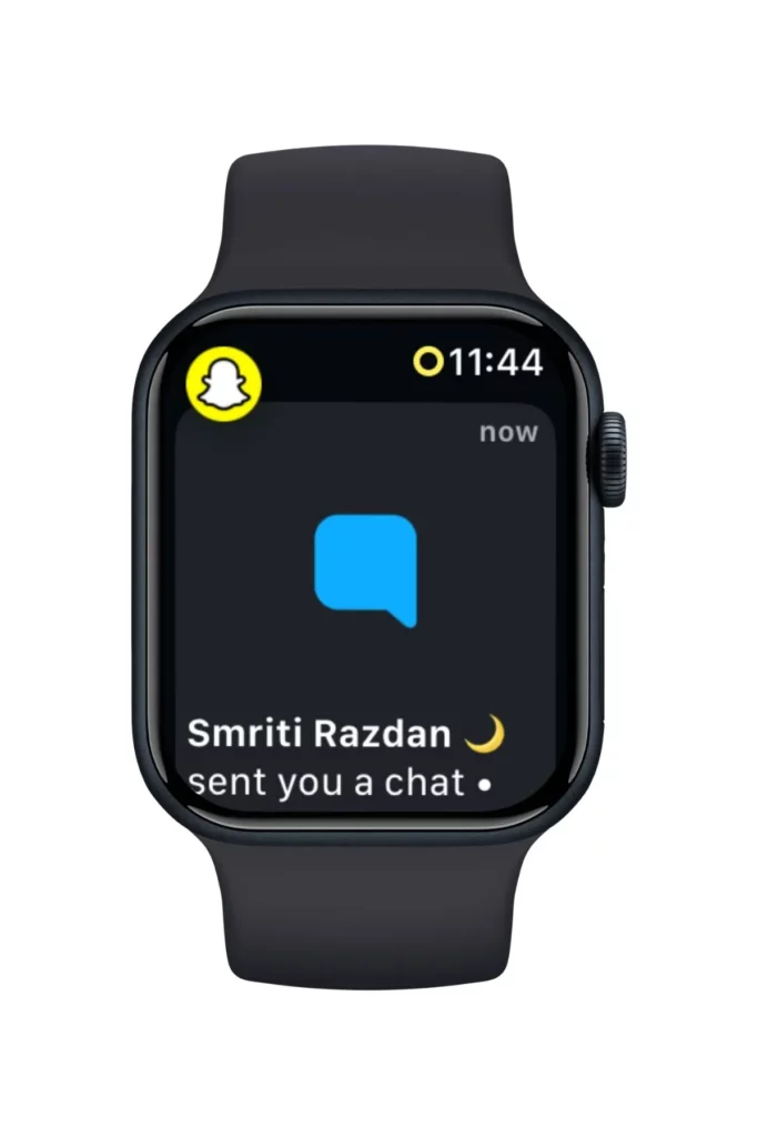Snapchat Chat notification on Apple Watch; Does Snapchat Work on Apple Watch? 