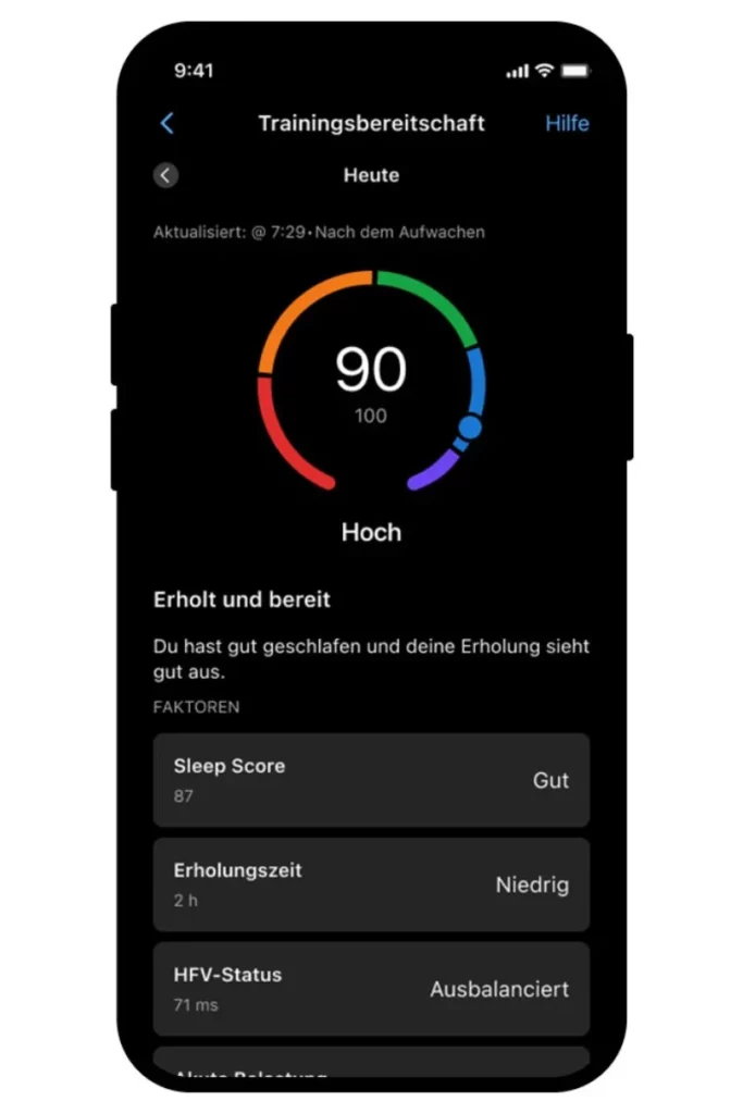 Garmin Cirqa Training Functions; Garmin Cirqa Smart Band