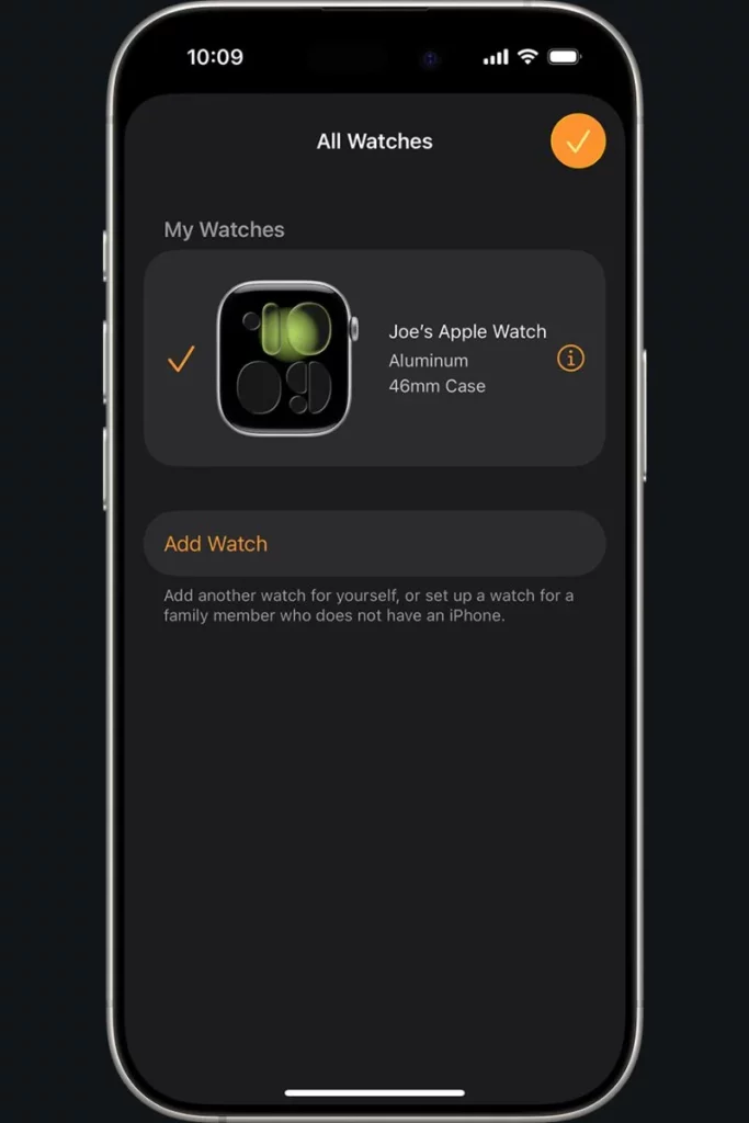 All watches paid with iphone; how to unpair apple watch from old phone