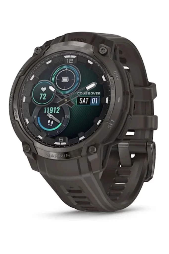 Garmin Instinct Crossover Solar; Best hybrid smartwatch 2026
