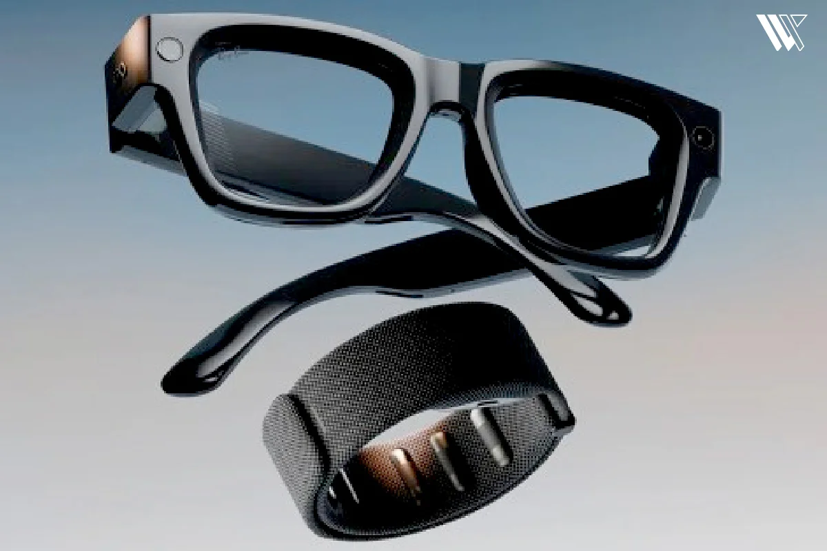 Meta Ray Ban air typing