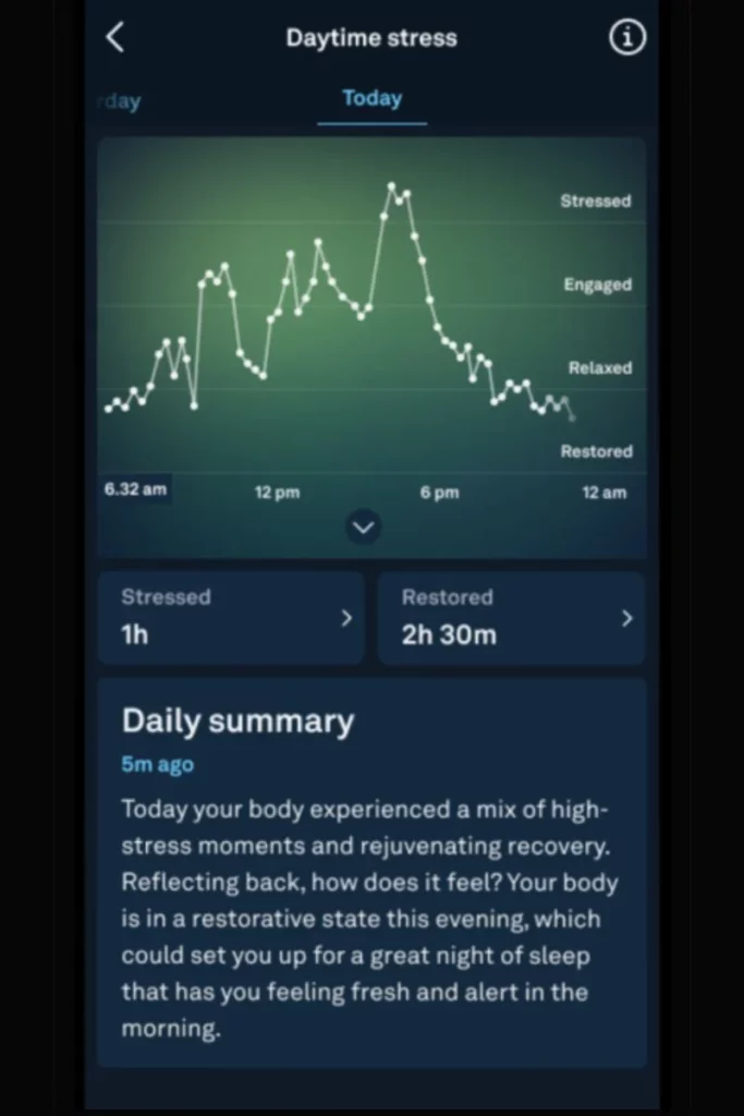 Oura Ring Daytime stress; how does Oura Ring stress tracking work