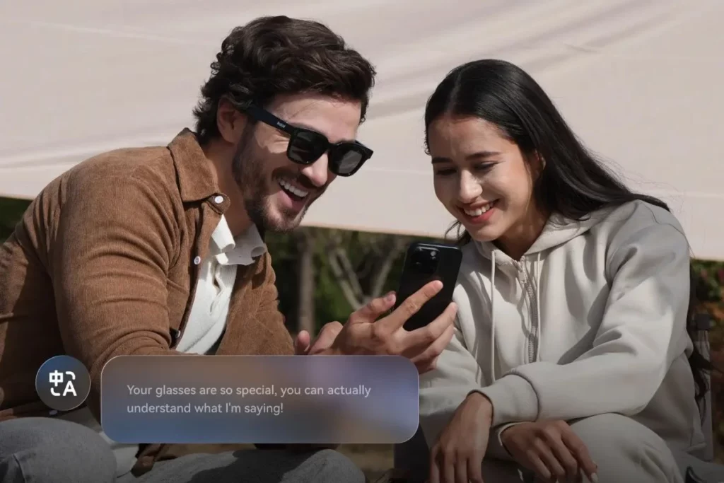 Rokid AI Glasses Real time translation; Rokid AI Glasses