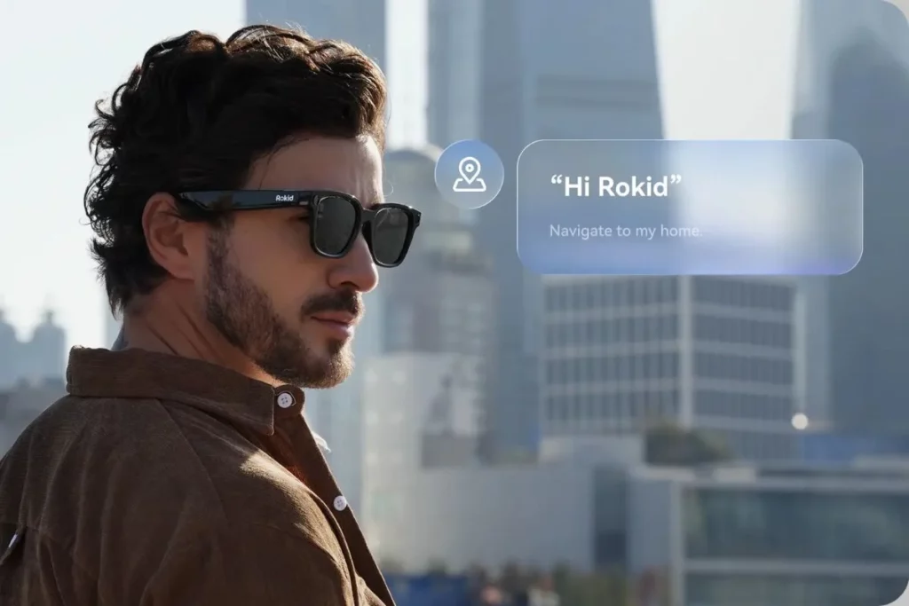 Rokid AI Glasses navigation; Rokid AI Glasses