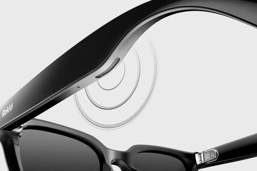 Rokid AI Glasses speakers; Rokid AI Glasses