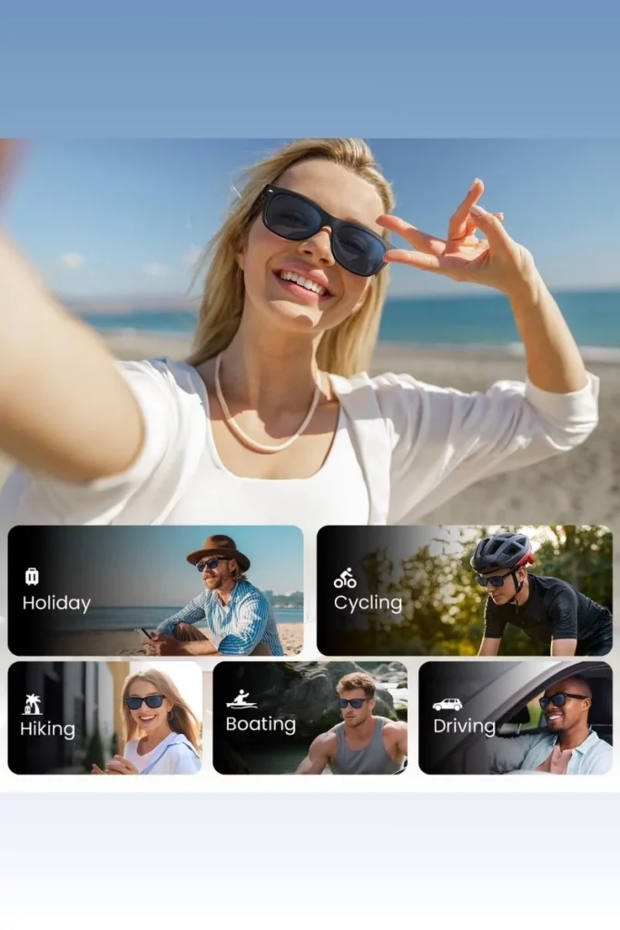 weariQ smart audio glasses use cases; weariq smart glasses