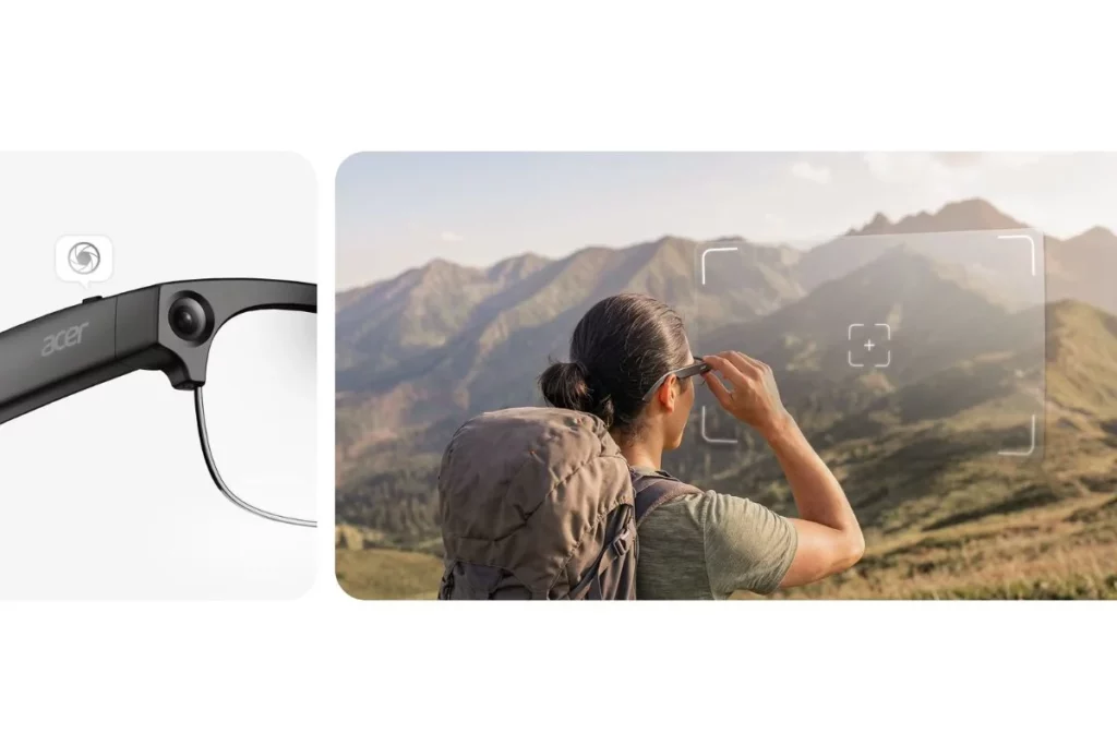 Acer AR Glasses GI0 display; Acer Smart Glasses