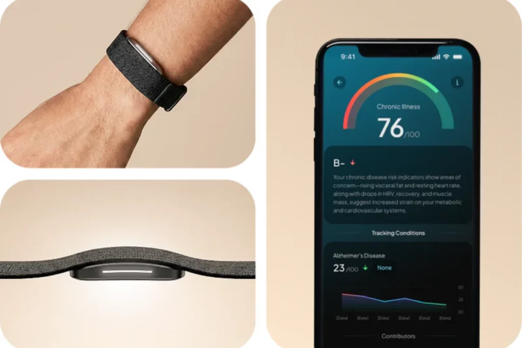 Hume Band 2.0, best screenless fitness tracker without subscription