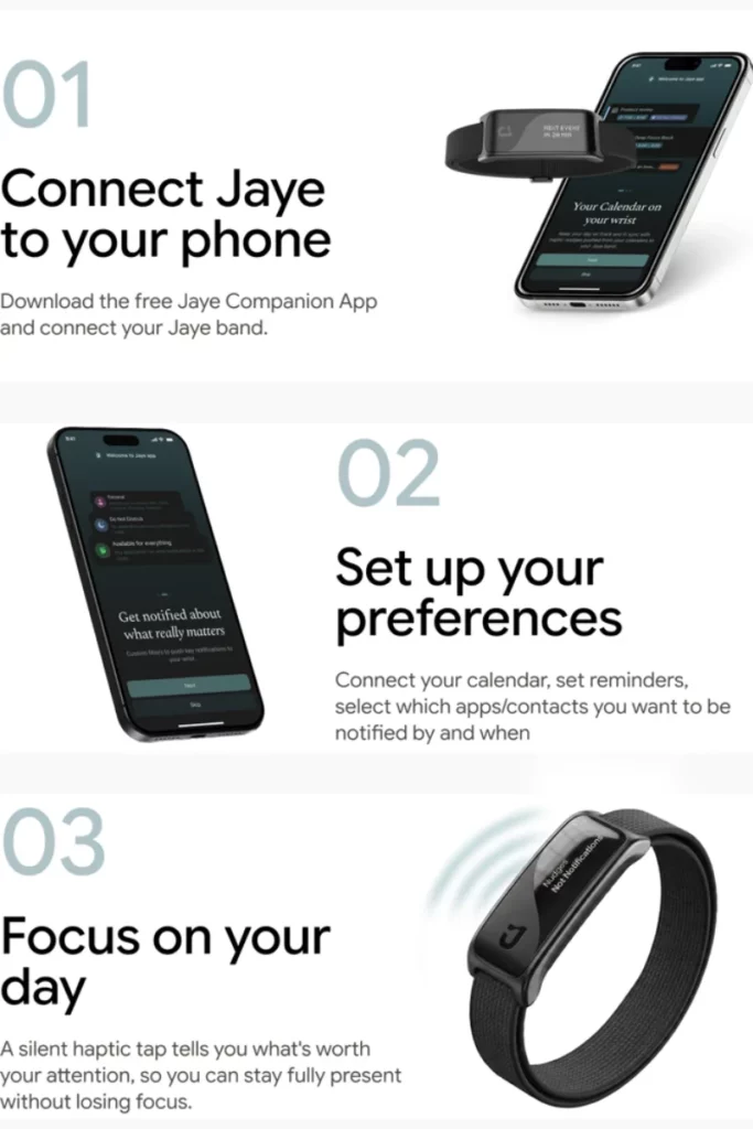 Jaye band Steps to Connect; Jaye Band launch news