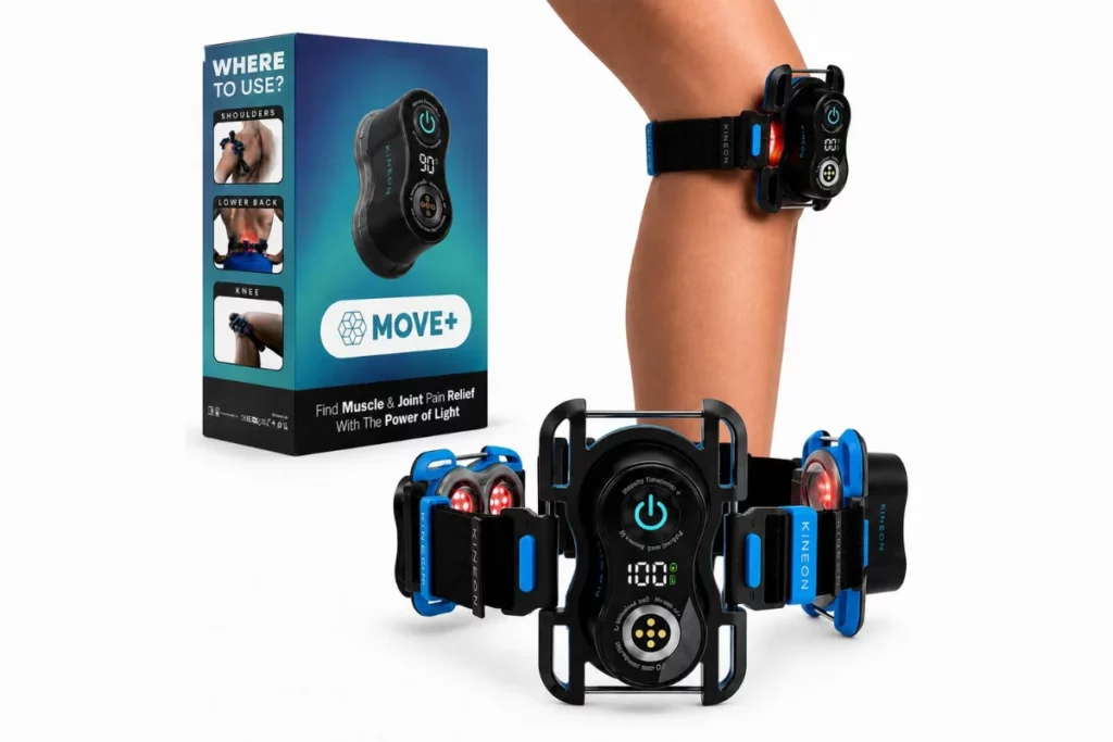 Kineon MOVE+ Pro; Best Wearable Red Light Therapy Devices for Pain Relief