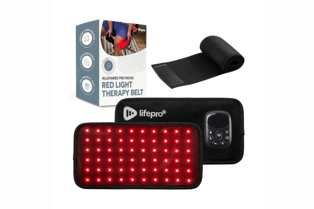Lifepro Red Light Therapy Belt; Best Wearable Red Light Therapy Devices for Pain Relief