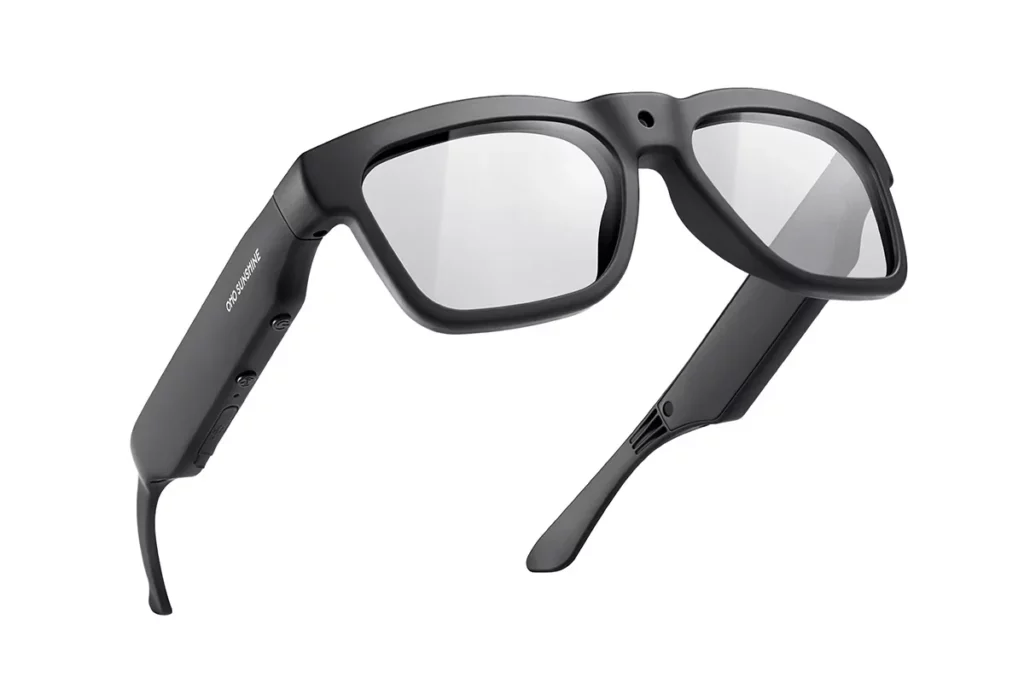OhO Sunshine Edge Pro 4K & Real-Time Translation; best smart glasses with camera