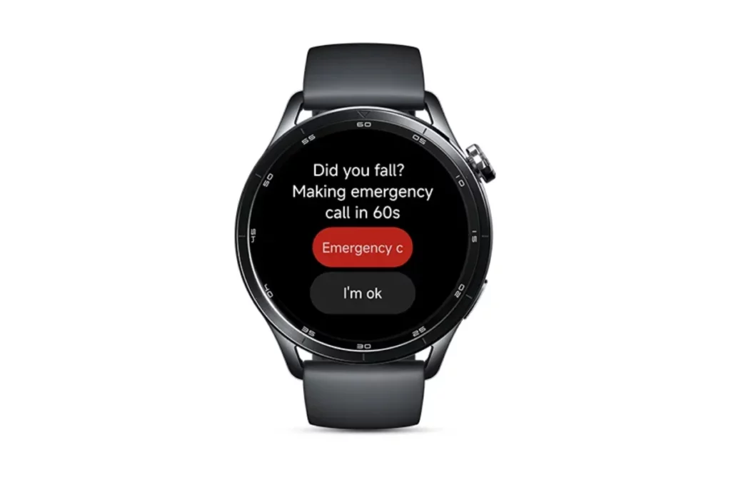 Xiaomi Watch S5 fall detection; Xiaomi Watch S5 explained