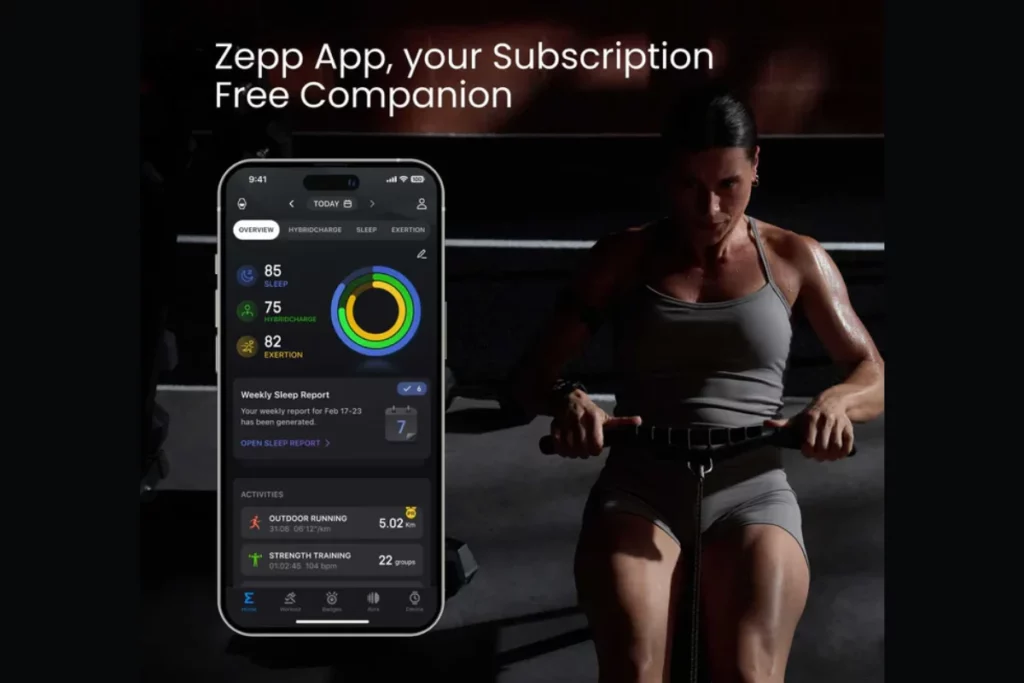 Zepp App; Amazfit Helio Strap Pro launched