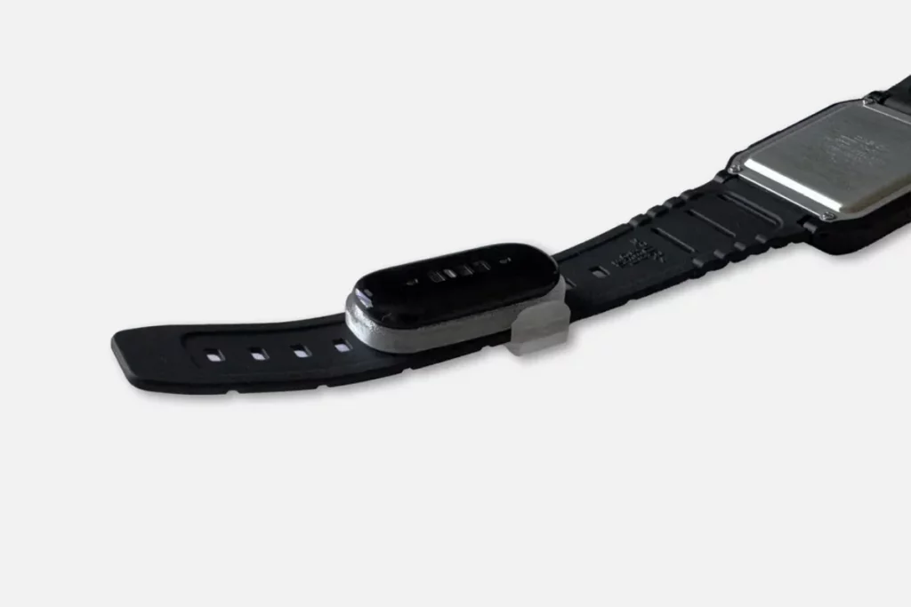 fitbit air clip for apple watches; Fitbit Air band comptibility with Watch; Analog Watch With Fitbit Air Band