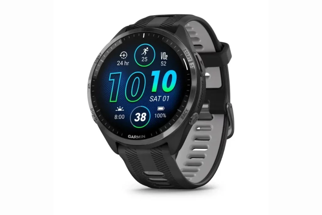 Garmin Forerunner 965; best wearables for HYROX
