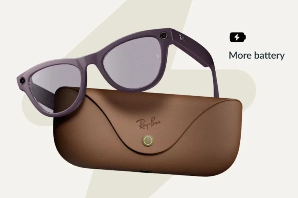 Ray-Ban Meta glasses charging case; Meta Glasses vs Ray-Ban Meta