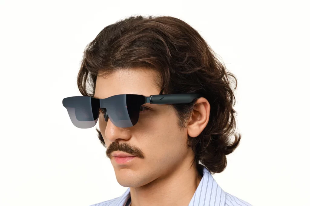 RayNeo GT Max design; RayNeo iO smart Glasses