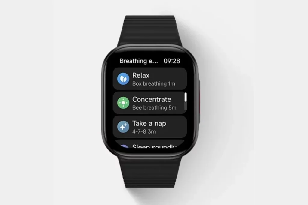 Redmi Watch 6 Lite breathing Exercise; Redmi Watch 6 Lite