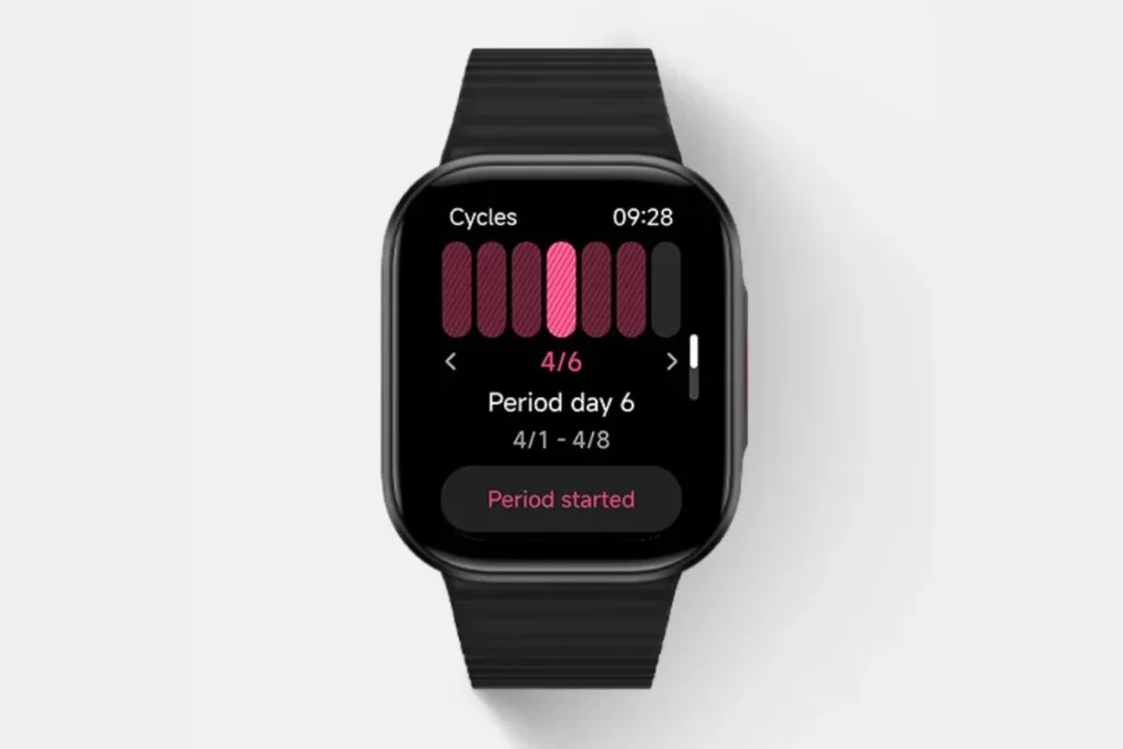 Redmi Watch 6 Women's health management; Redmi Watch 6 Lite