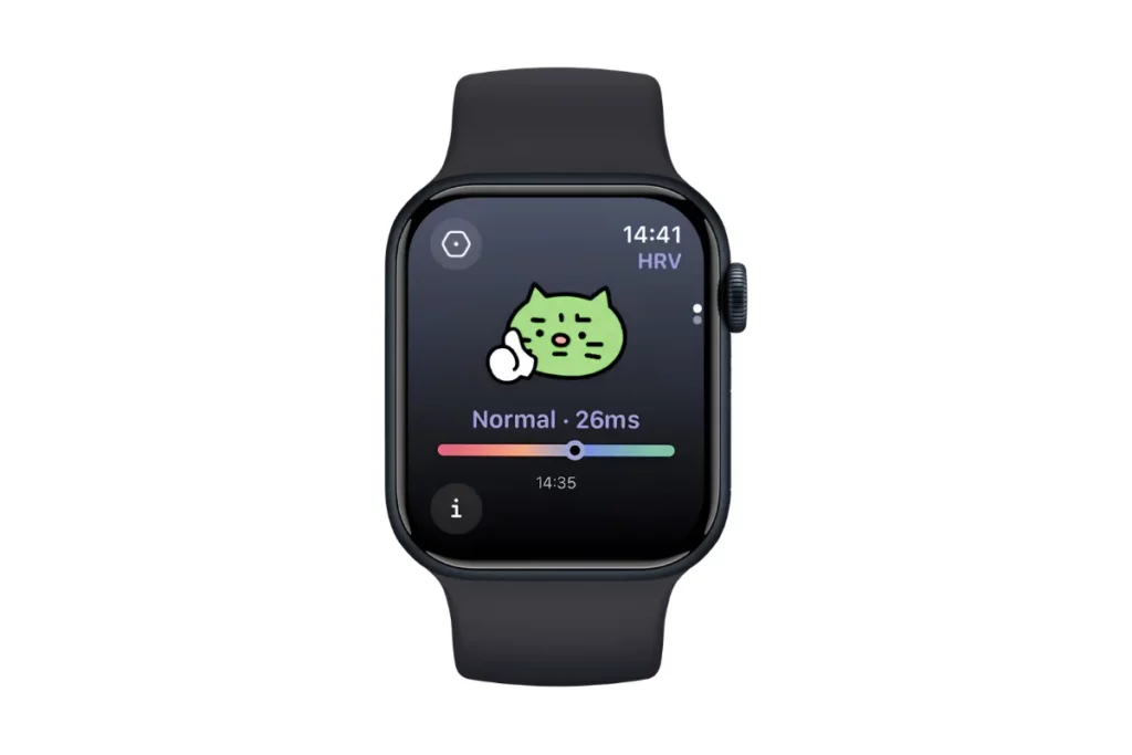 StressWatch app for Apple Watch; Best Stress Tracking Apps for Apple Watch