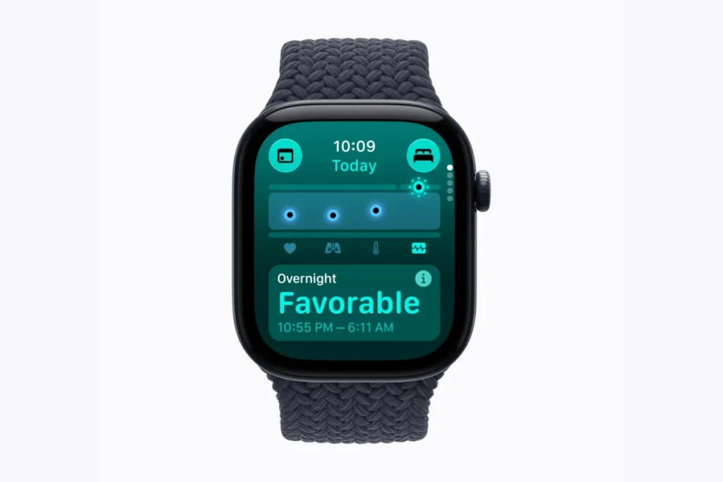 Apple Watch Series 12 Overnight vitals Recovery HRV; Apple Health Sensing System