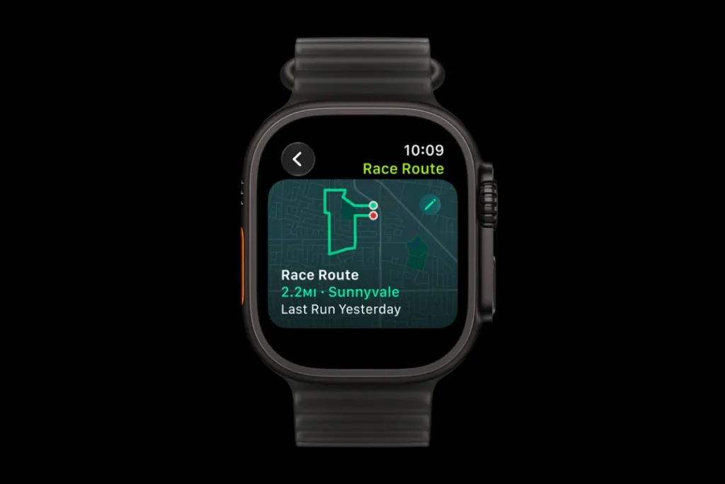 Apple Watch Ultra 4 Race Route; Apple Watch Ultra 4