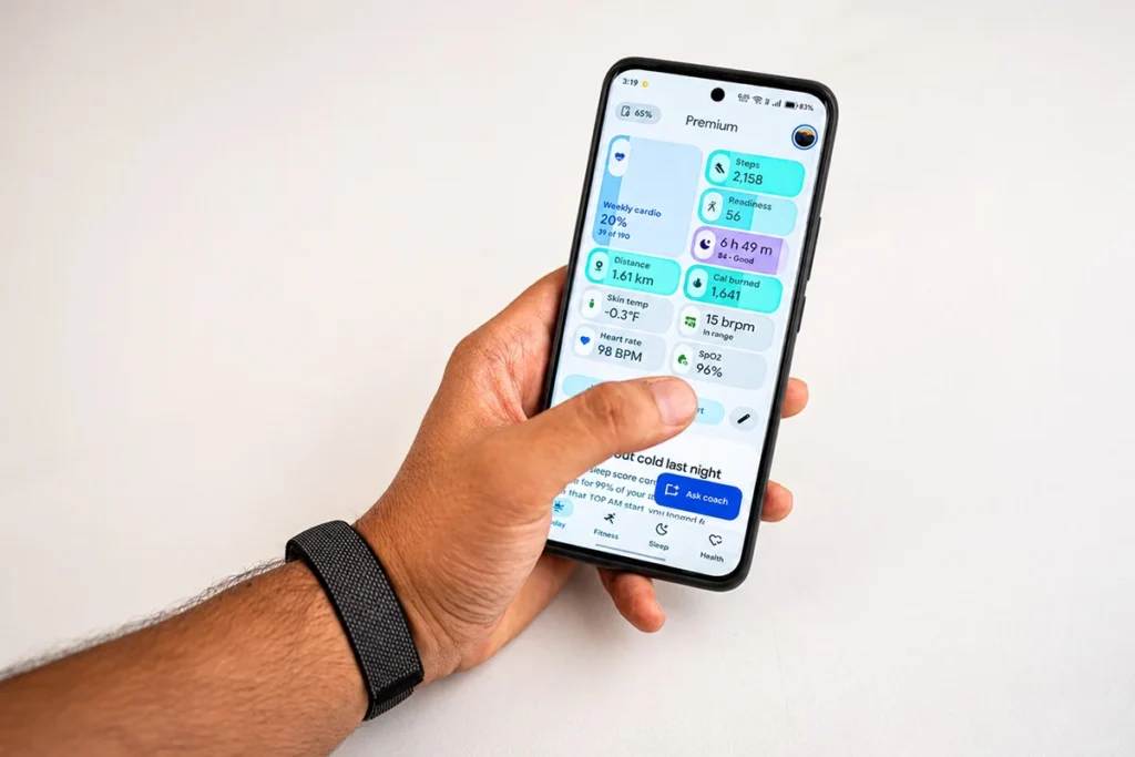 Fitbit Air App; Fitbit Air review