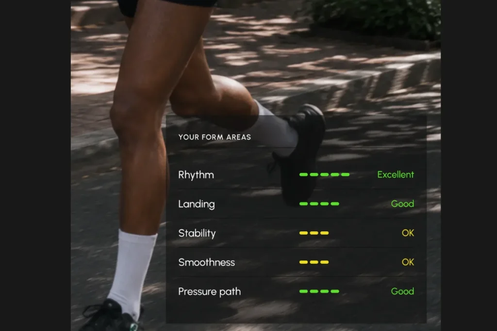 STRIV smart insole Form Areas; STRIV smart insoles