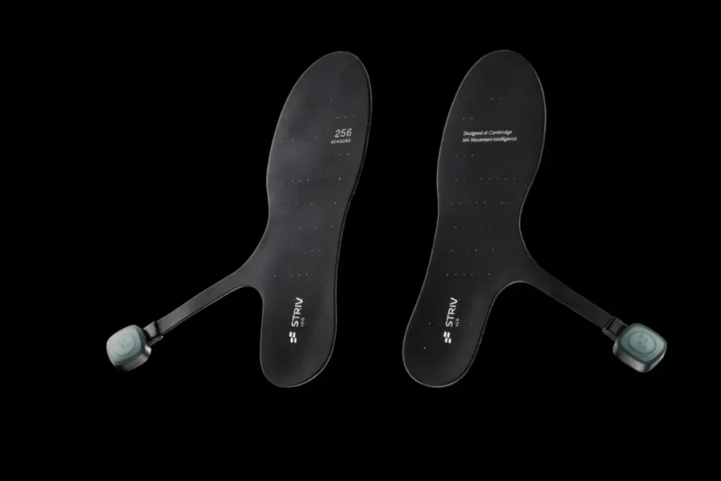 STRIV smart insole Architecture; STRIV smart insoles