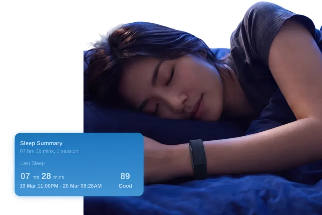 Actxa Spark Band Sleep Summary; Actxa Spark Band