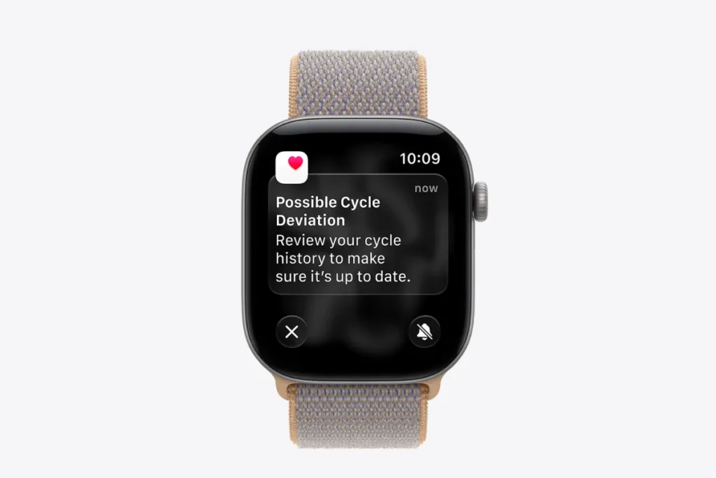 Apple Watch Series 12 Cycle Tracking; Apple Watch Series 12