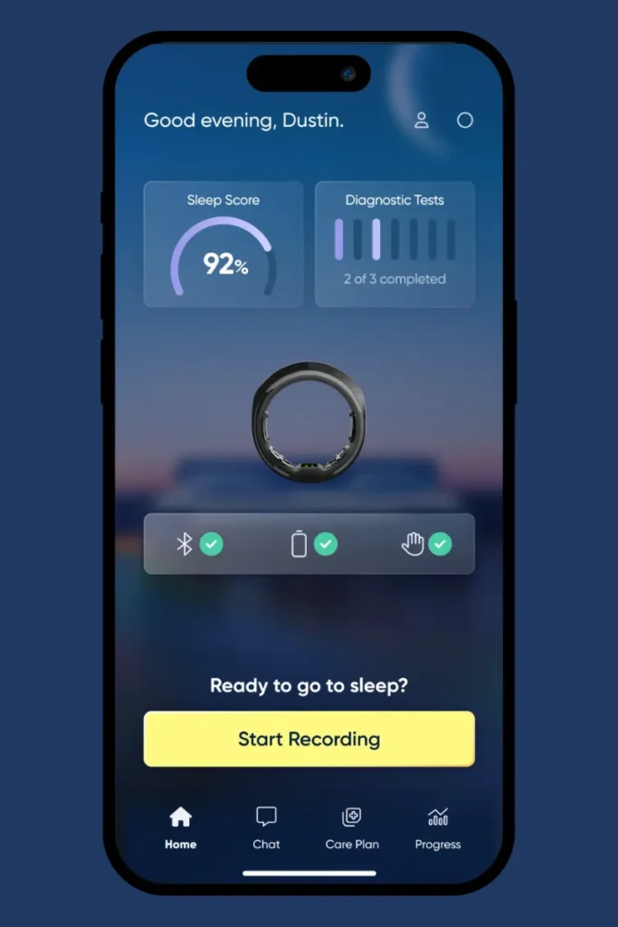 Happy ring Sleep App; Happy ring
