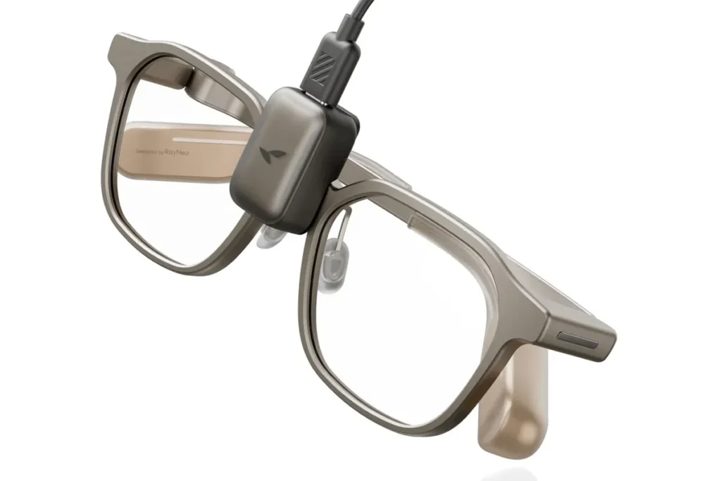 RayNeo iO glasses Charging Clip; RayNeo iO glasses