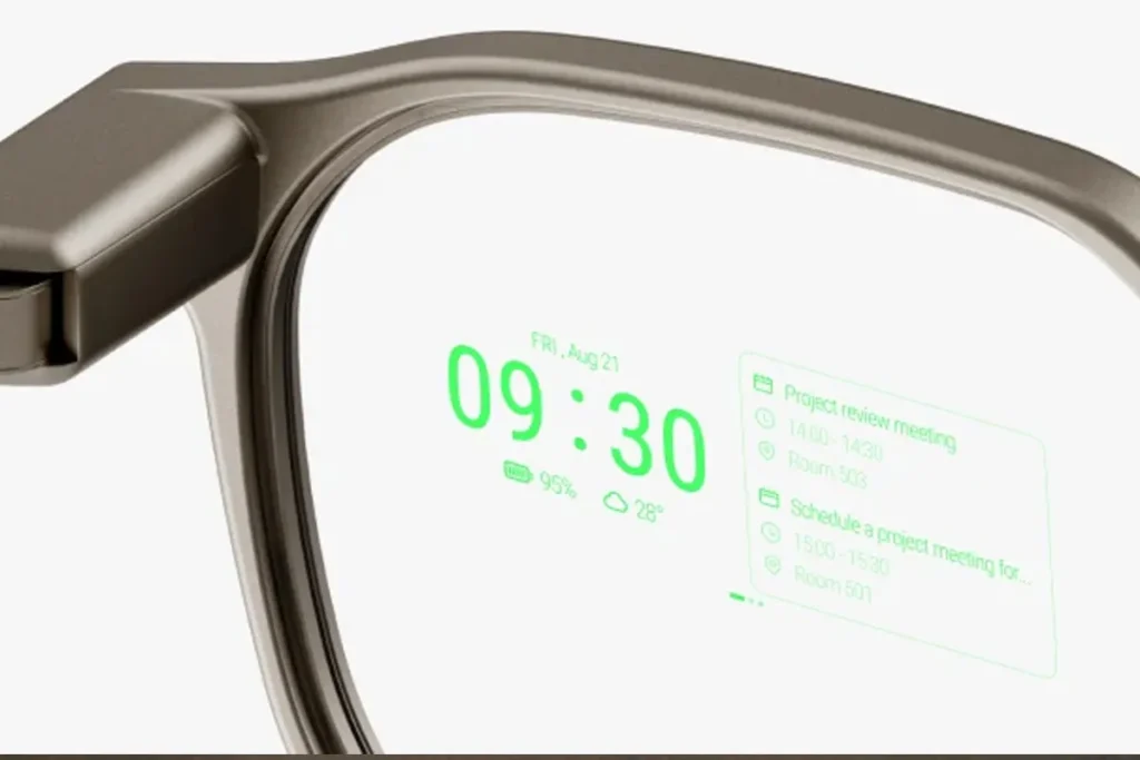 RayNeo iO glasses Transparent Display; RayNeo iO glasses