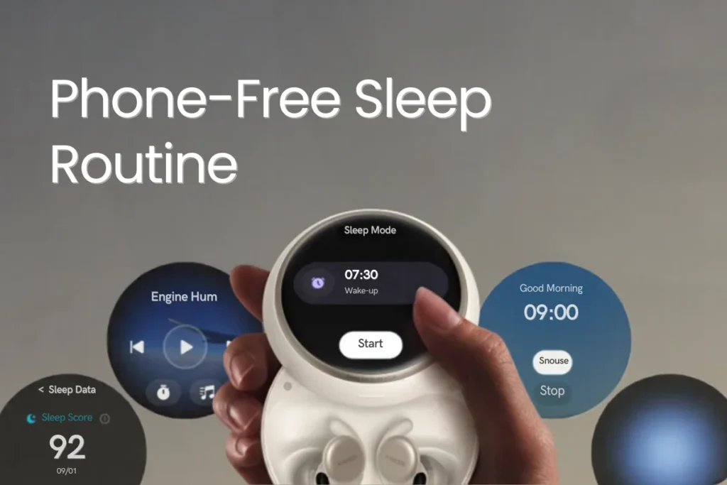 Soundcore Sleep Earbuds 4 Pro Phone-free Sleep Routine; Soundcore Sleep Earbuds 4 Pro