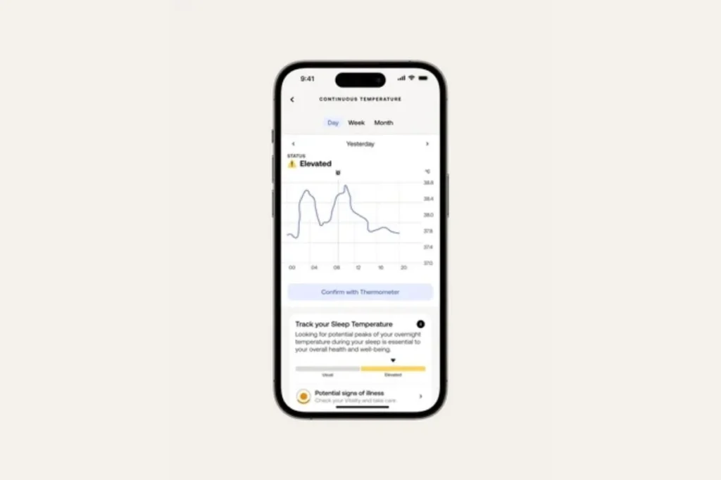 Withings ScanWatch 2 Temperature Variation Tracking; Withings ScanWatch 2 review